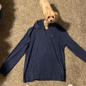 Polo quarter zip. Worn once.